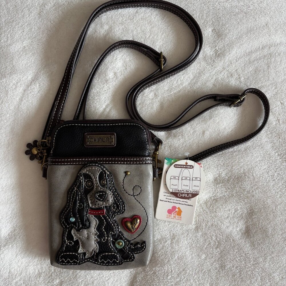 Chala Convertible Xbody Purse Pouch NWT